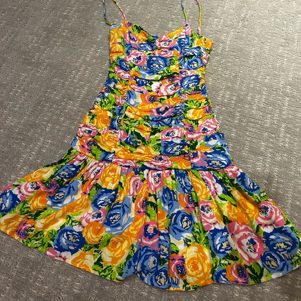 ZARA Floral mini dress